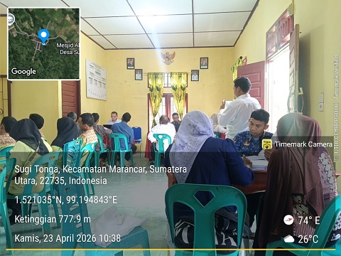 Pembinaan kepada LPMD,BPD,Sekretris PKK sugi